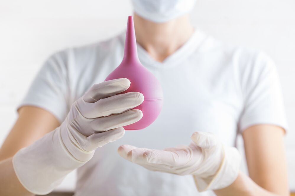 Enemas are the best way to cleanse the intestines of parasites